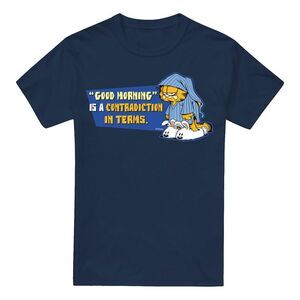 Garfield Mens Contradiction In Terms T-Shirt / Navy